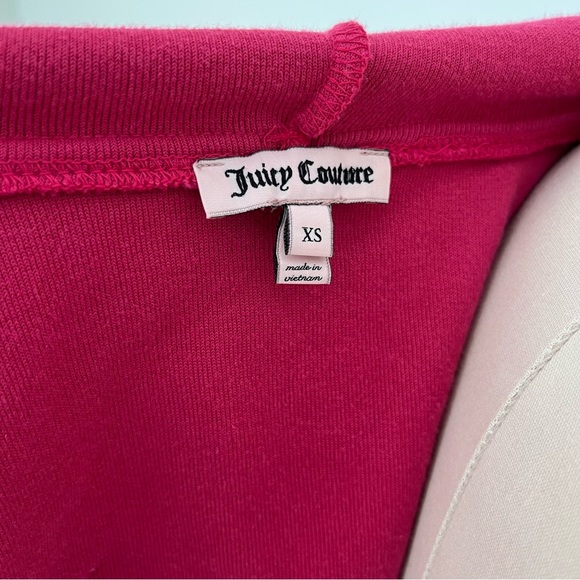 Juicy couture velvet zip up sweater - Picture 6 of 7